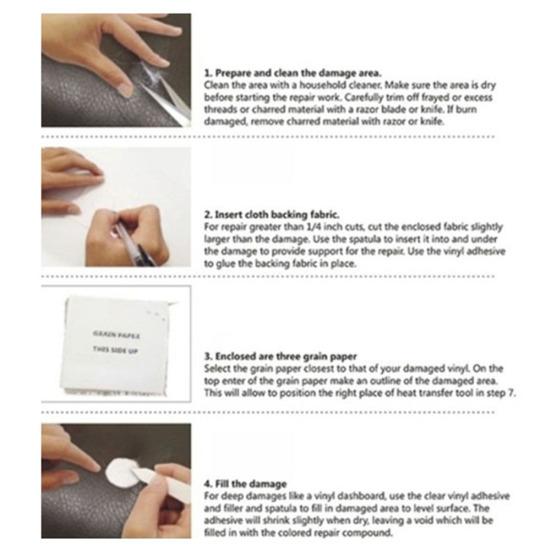 20/60 ml Universal Autositz Sofa Leder Mäntel Kratzer Riss Reparatur Kantenöl