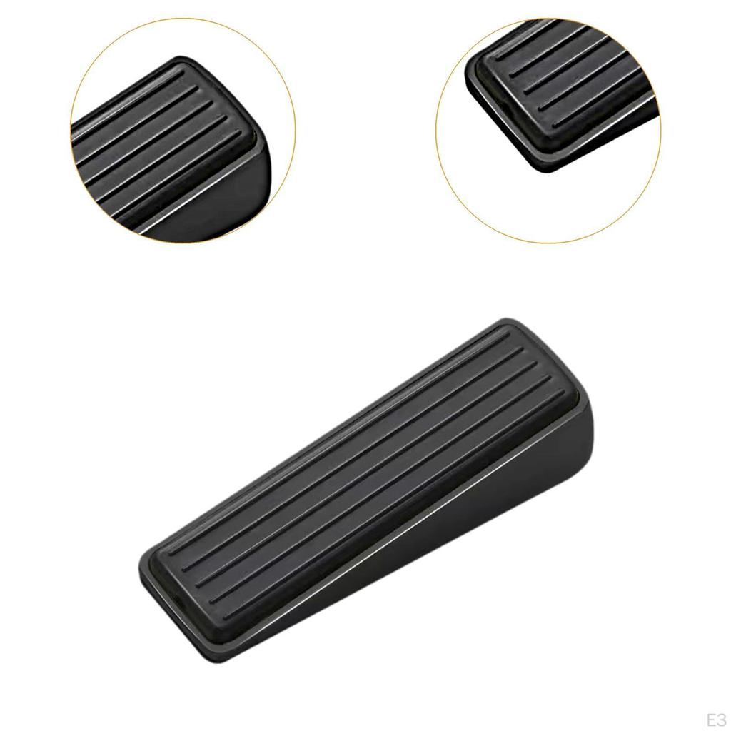 Bottom Door Stopper, Floor Holder for Wall and Carpet, Wedge Hotel Bedroom
