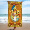 Cartoon T-The Cool S-Simpsons Big Microfiber Beach Towels Quick Dry Towel Sand Beach Towels Pool Towel for Travel Swim Pool Yoga