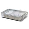Transparent Plastic Document Storage and Organization Box