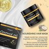 Deep Repair Coconut Oil Hair Mask for Dry, Damaged Hair - Nourishing, Smoothing, and Long-Lasting Shine with Refreshing Coconut Scent - 100g