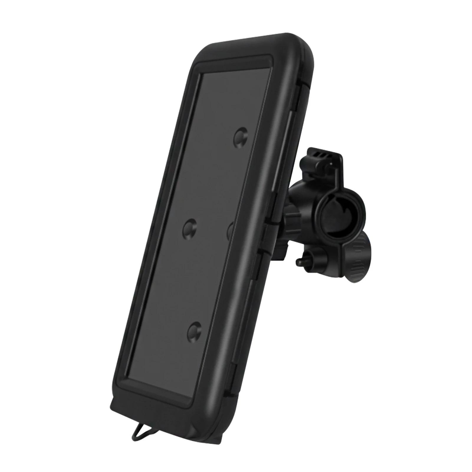 Bicycle Bag Bike Phone Holder Mountain Bike ABS+PC IPX6 Waterproof Bag Touchscreen Cell Phone Stand Waterproof Smart Mobile PVC чёрный
