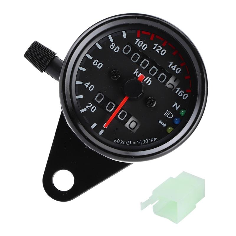 Universal Motorcycle Odometer Speedometer Gauge Signal KM/H