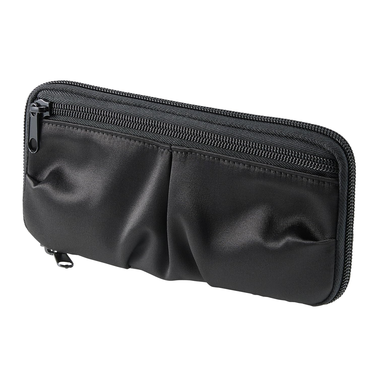 

Plus FABFAB Round Drape Pencil Case, Black, FL-241CA (Product Code 98-925) чёрный