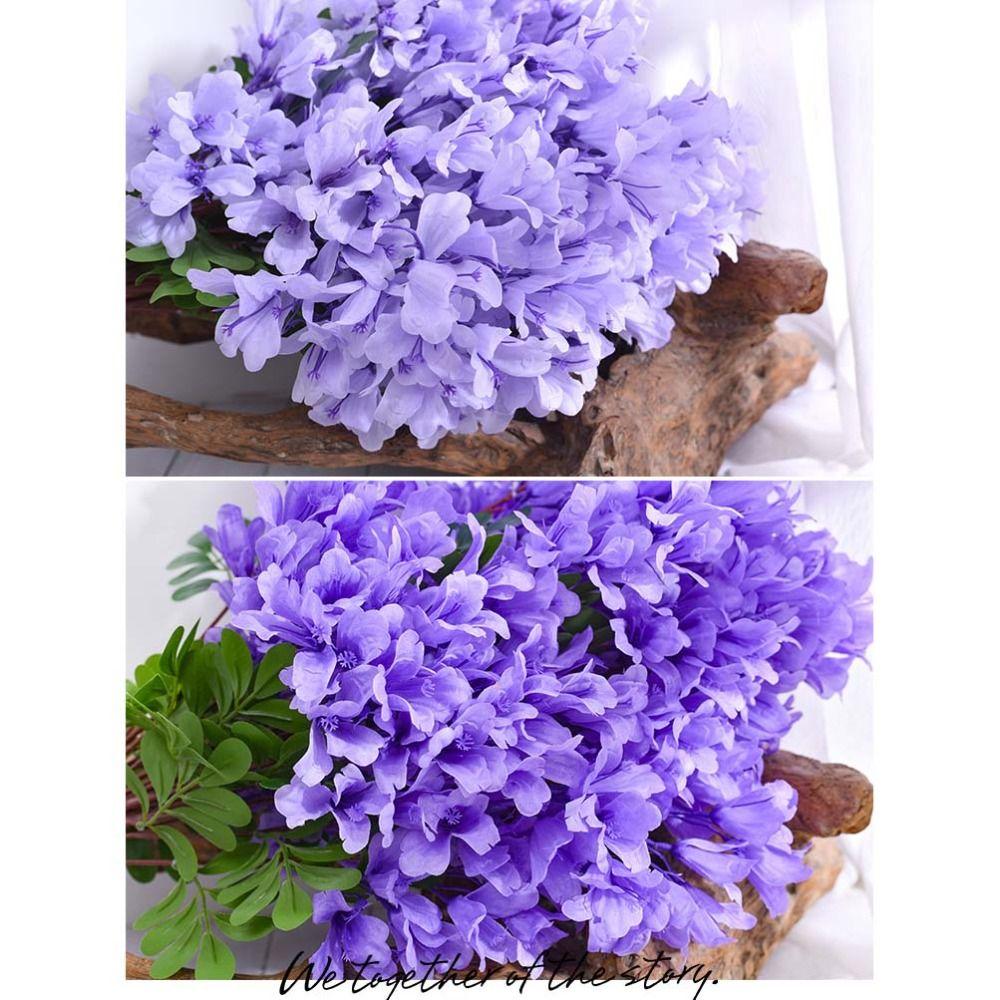 Blue Jacaranda Simulation Flower Simulation Hanging Hanging Flower Arrangement Landscape Flower Material Ceiling Flower Material