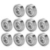 10Pcs Mini Bearing Single Row Rolling High Speed Low Noise Mechanical Tool Accessories S609Z
