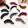 High-end Oval Duck ClipElegant Hair Clip Ponytail Buckle Clip Updo Grappling Clip and Hair Accessory