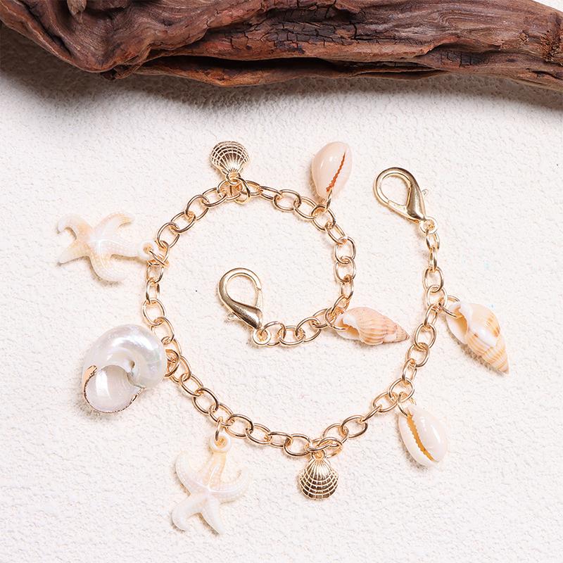 Yogodlns Bag Charms For Handbags Bohemian Shell Charm Pendant Bag Accessories For Women Ocean Making DIY Decoration