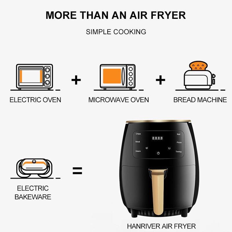 Air Fryer Household Multi-function Electric Fryer Large Capacity French Fries Machine Air Fryer