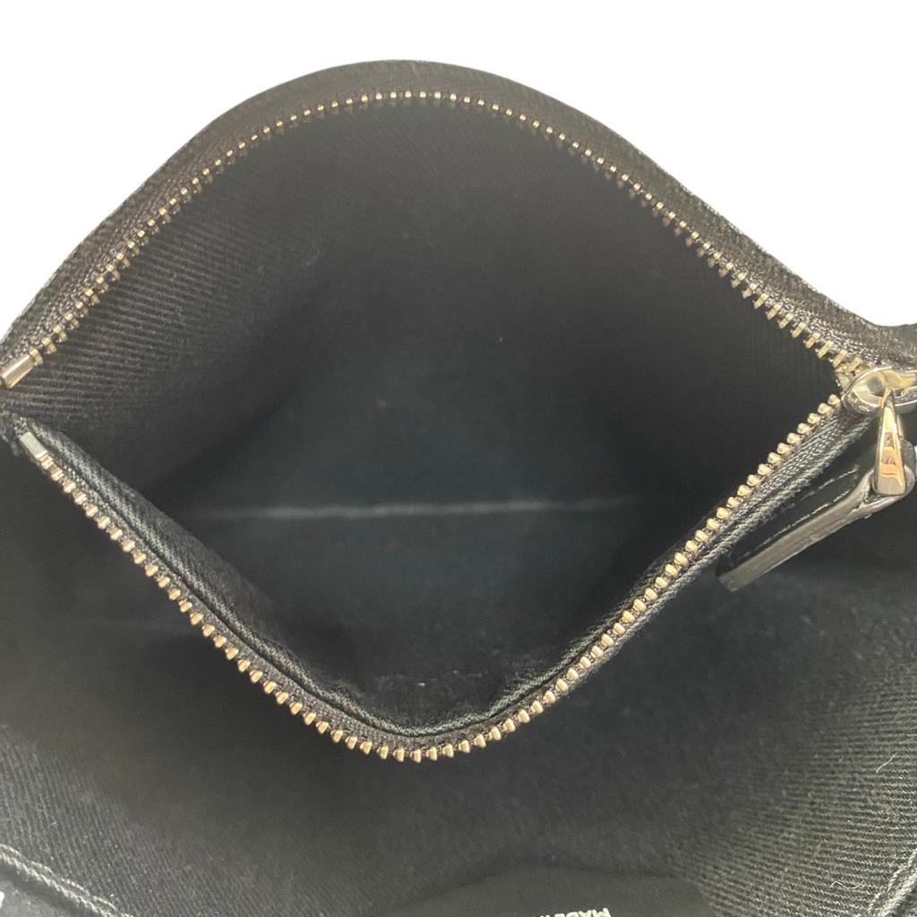 Used MONTBLANCShoulder Bag Black Leather Mens
