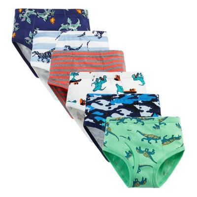 3pcs Cotton Children Underwear Boys Panties Cute Cartoon Dinosaurs Print Kids Briefs Child Boy Pants