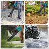 Yofidra 2000W Electric Blower 6 Gears Adjustable Cordless Leaf Blower Clean Fallen Leaves Dust Snow Tool For Makita 18V Battery