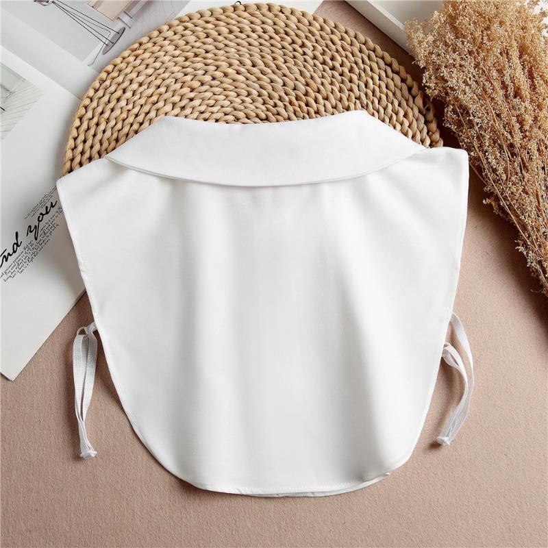 Korean Sweater Fake Collar Decorative Women's Multi-layer Shirt Autumn Winter Deatchable Collar Neckwear Tie Removable Collar
