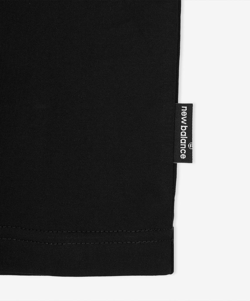 Nyuballanseu Nbnegco201 / Uni Essential Small Logo Short Sleeve T-Shirt (Black)