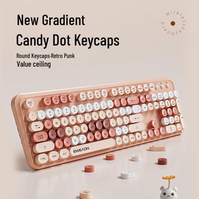 EWEADN V96 Bluetooth Dual-Mode Keyboard and Mouse Combo