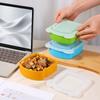 Airtight Silicone Sandwich Box With Lid Prep Keeper Dishwasher Safe Food Container  Snacks