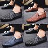 Leather Casual Shoes Comfortable Mens Men
