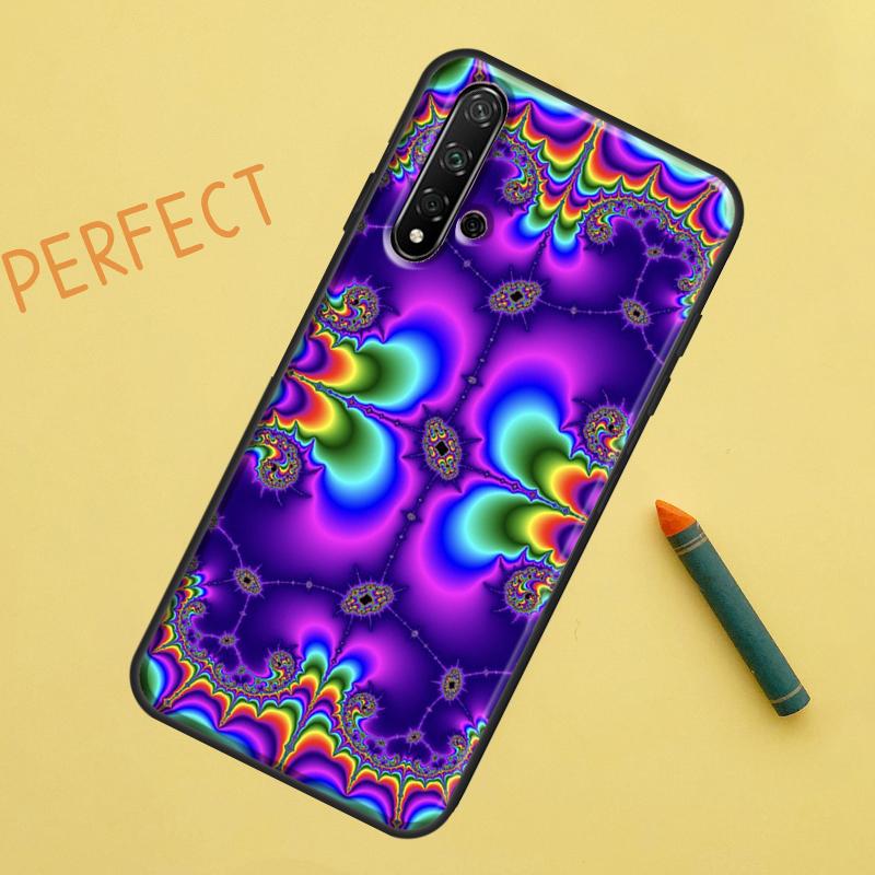 Vintage Ornament For Huawei Nova 8i 12i 11i 12s Y73 Y72 Y61 Y91 Y90 Y70 Y60 9 10 SE P30 P40 Lite P60 Pro Case