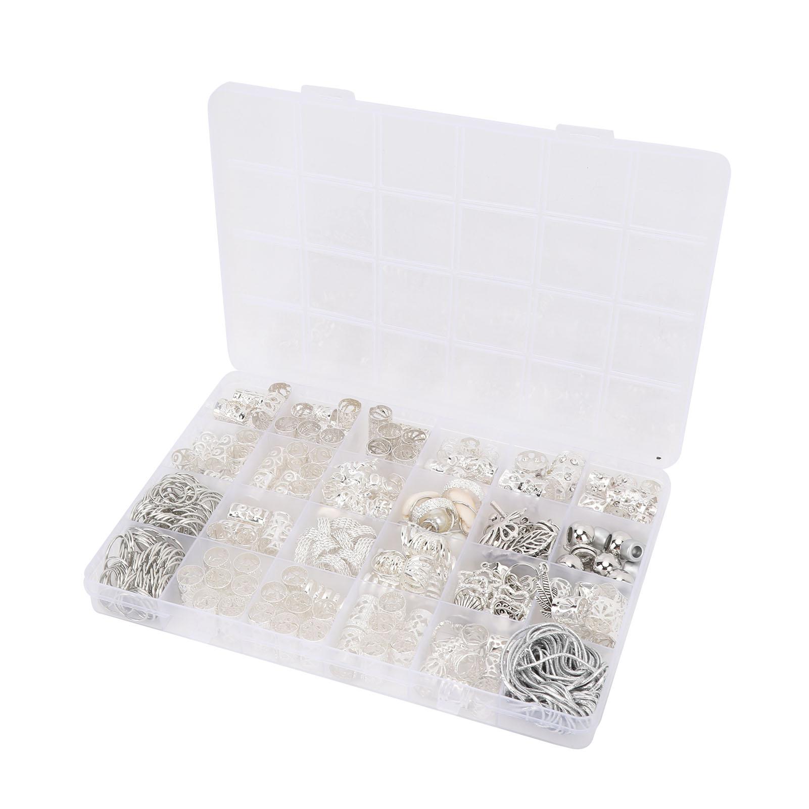 

Украшения для волос для косичек Металлическая спираль Кольцо-манжета Подвеска Сплав Аксессуары для косичек Loc Dreadlock серебряный