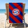Ultra-Soft Beach Towel with Bayern Munich Theme,Ideal for Pool - Camping, Diving - Perfect Travel Essential, Vibrant Beach Towel.