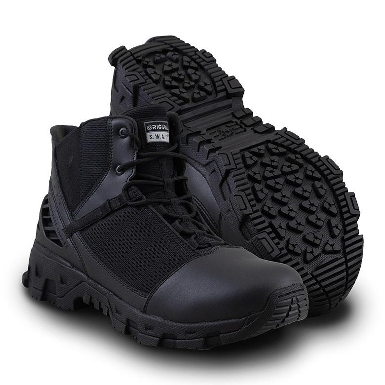 Original Swat Alpha Freedom 6-Inch Hands-Free Tactical Boots (Black)