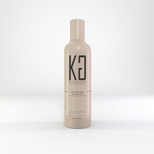 Kyogoku Color Shampoo for Gray Hair, Gradual Dye, Gray, Brown, Salon Shampoo, Kyogoku Style, Brown Hair, Bleached Hair, Repairs Damage, Salon Exclusiv