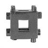 Car Rear Disc Brake Piston Retractor Tool Carbon Steel Cube Calliper Adaptor