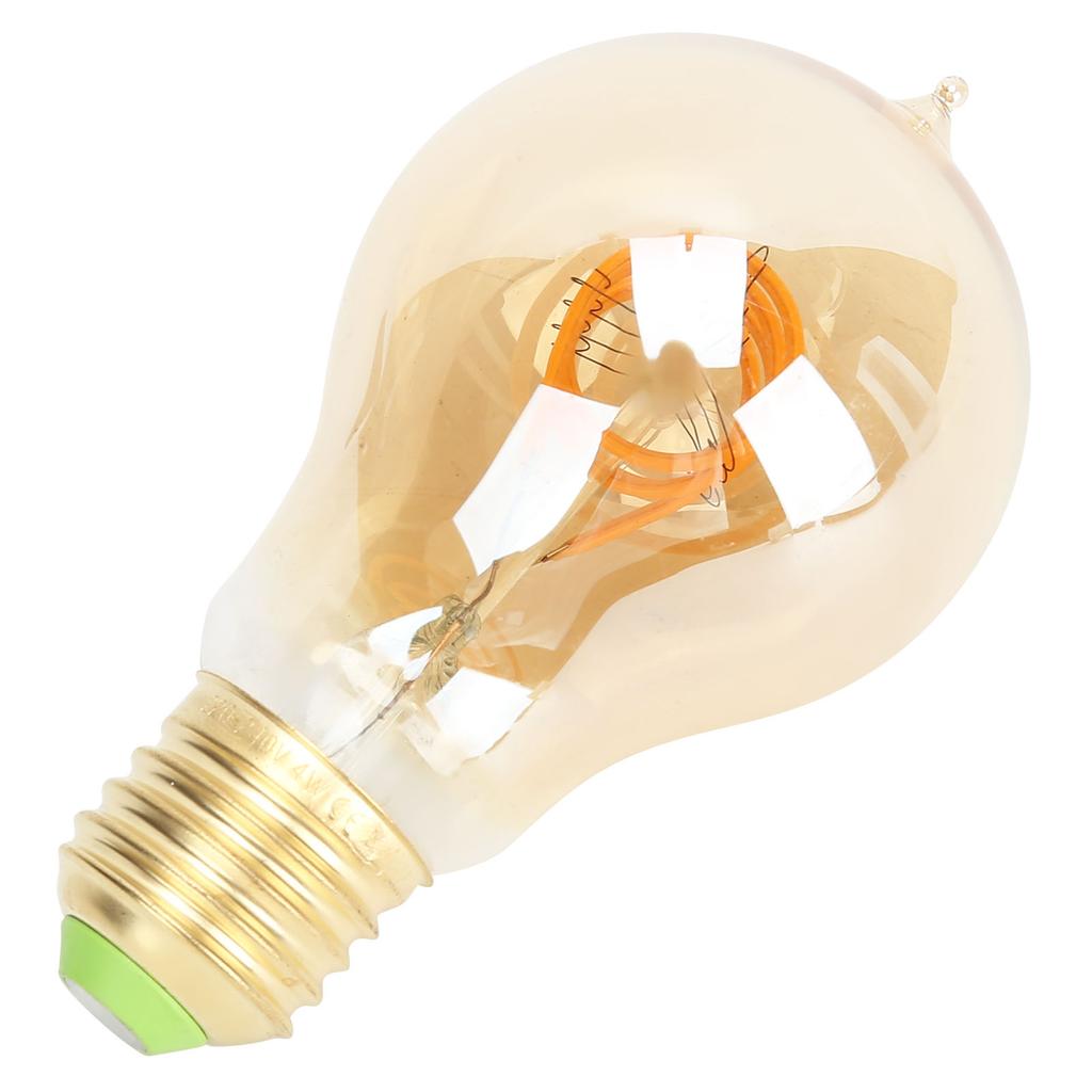 A60 E27 LED Bulb Antique 4W Dimmable Filament Lamp Bulb Coffee Shop Decoration 220V Warm Light