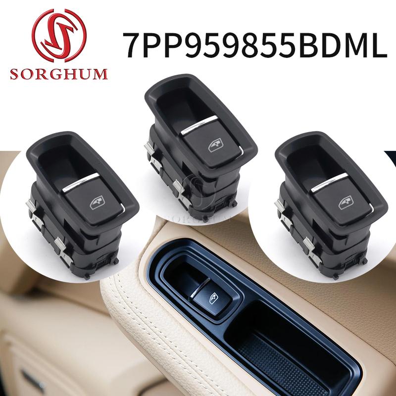 SORGHUM 7PP959858A 7PP959855BDML 7PP959858R M Child Power Window Switch For Porsche Panamera 970 Cayenne 92A Macan 95B 7PP959858