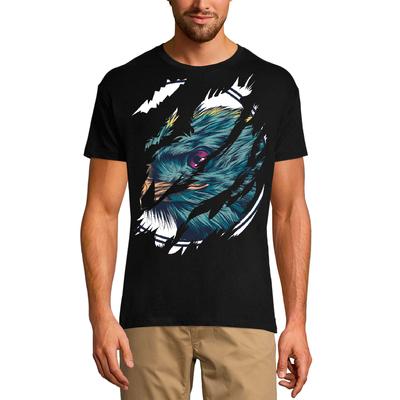 Men's Torn T-Shirt Ostrich - Short Sleeve Shirt for Men