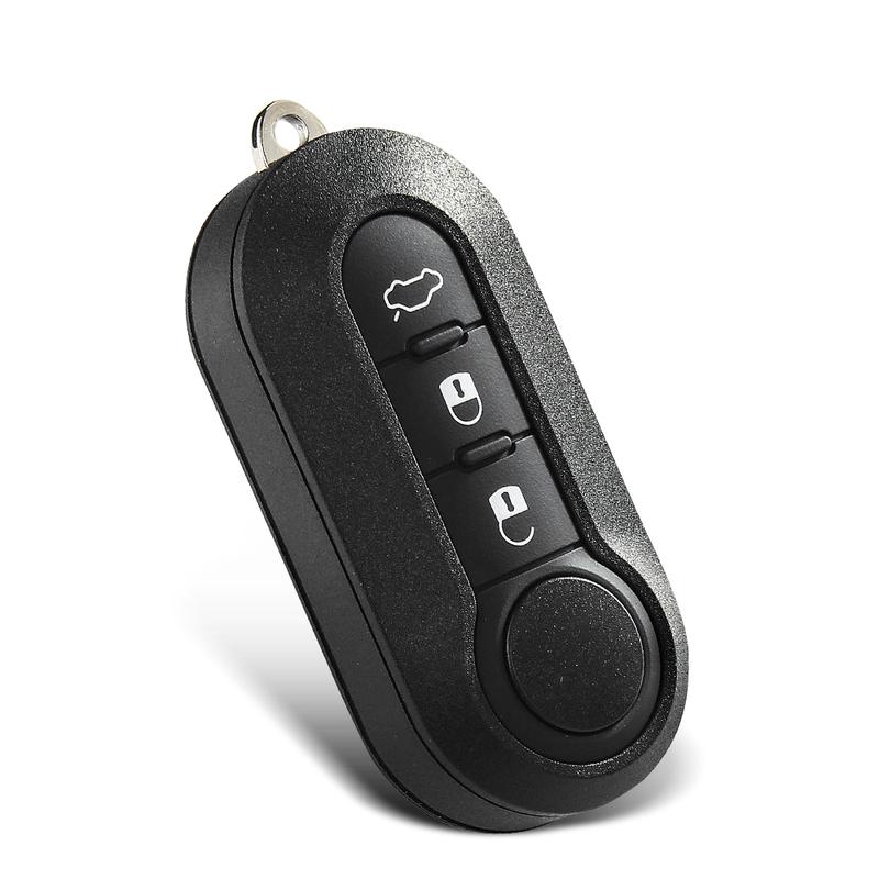 KEYYOU 10X 20X 3 Button Remote Key Shell For Fiat 500 Panda Punto Bravo Stilo Ducato Citroen Jumper Peugeot Boxer SIP22 Flip Key