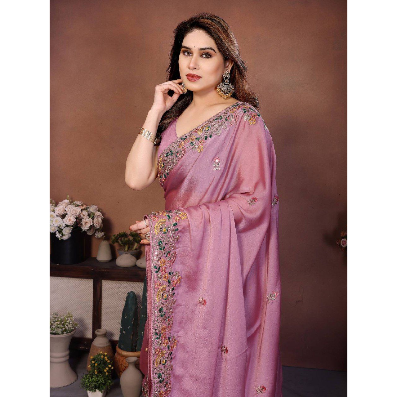 New Launch Party Wear Soft Silk Saree