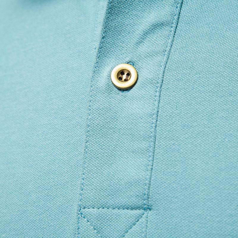 Polo Shirt Men Casual Solid Color Short Sleeve Brand Mens Shirts Summer High Quality Streetwear Polos Men