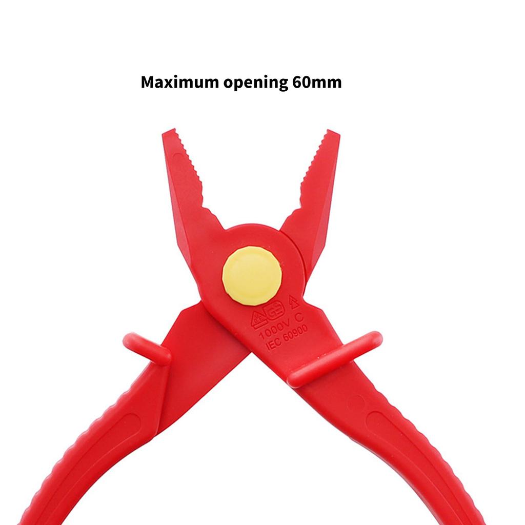 Multifunctional Insulated Plastic Cutting Pliers for Instrument Installation & Circuit Repair Professional Household Use