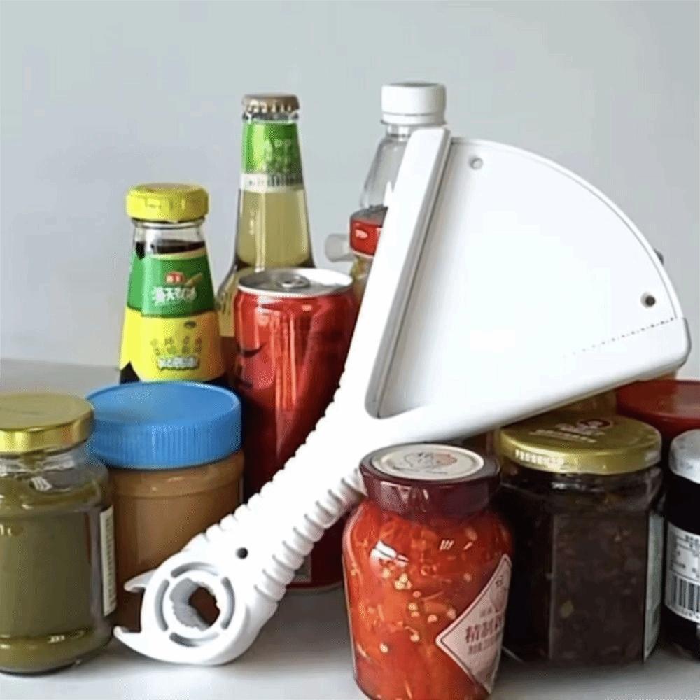 Non-slip Handle Manual Bottle Opener Y-shaped Can Tapper Kitchen Gadgets Bottle Open Tools Seniors