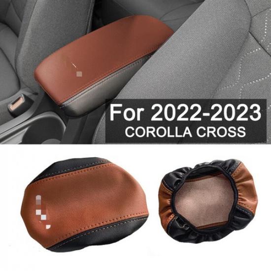 For Toyota Corolla Cross - car specific armrest box leather cover