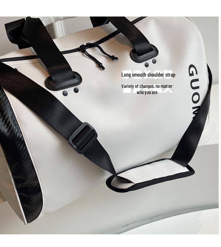 Large-Capacity Travel Bag with Shoe Compartment & Wet/Dry Separation, Ideal for Short Trips & Fitness
