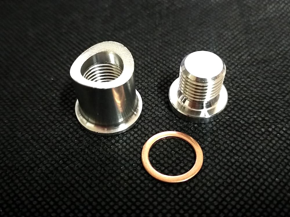 O2 Sensor Adapter Long Type M12 X P1.25 Air Fuel