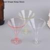 10Pcs Plastic Martini Cups Mini Cups For Transparent Cocktail Dessert Unbreakable Wedding Party Bowl Wine Ice Cream