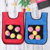 2pcs Games Vest with 10pcs Sticky Ball Outdoor Sports Props Party Favors Holiday Gifts Throw Catch Balls Funny Competition TMZ