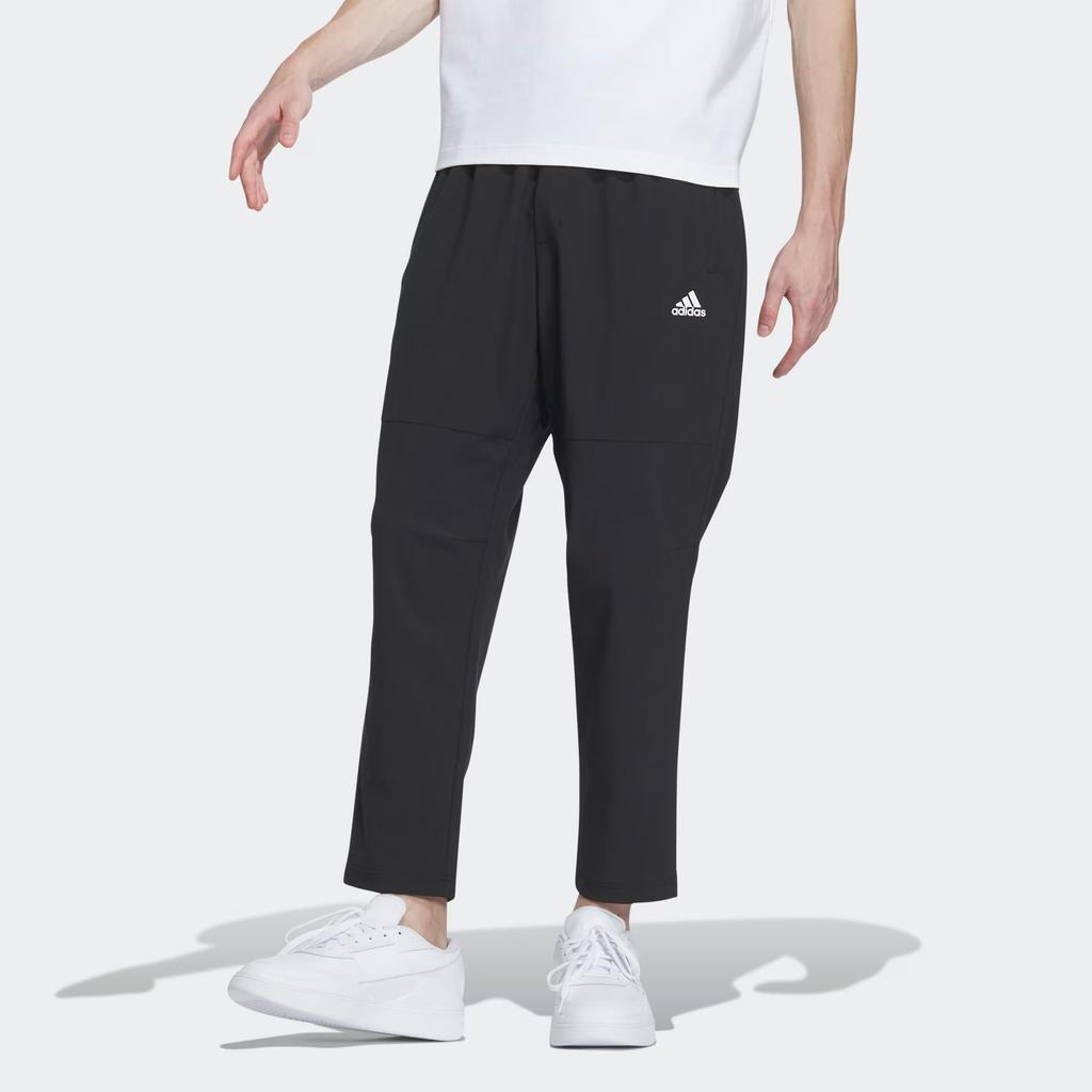 New Adidas Aeroready Must Have Pants Woven Sweatpants Men's Black IT3981
