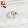 KAK Mânere de Cabinet din Sticlă de Cristal la Modă Mânere de Ușă de Dulap din Alamă Cupru Mâner de Bucătărie de Lux Mânere de Mobilier pentru Dulapuri Accesorii