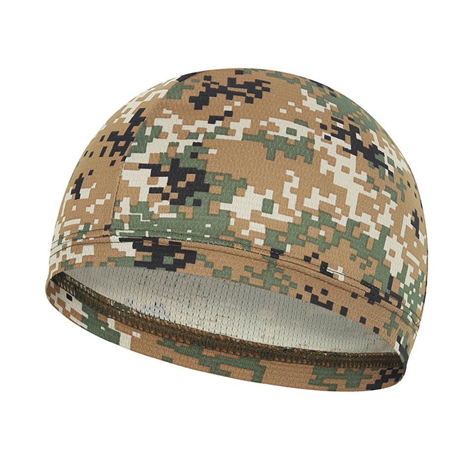 Cycling Hiking Cap Breathable Quick Dry Mesh Camo Print Bike Motorcycle Helmet Liner Sweat Wicking Sports Running Hat