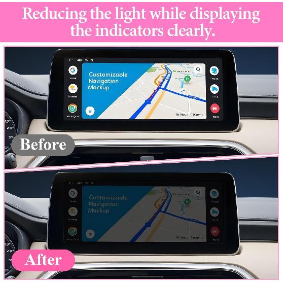 4 Pcs Light Dimming Stickers 8 X 4 Inch LED Blocking Stickers Self-Adhesive Dimming Sheets for Electronics Alarm Clock Monitor