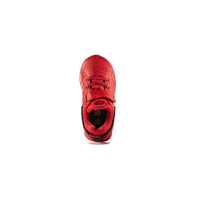 adidas Rapidarun I Spider Man Slip Resistant Slip Resistant Low Top Toddler Shoes Red Black Infant And Toddler S81132