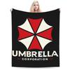 Umbrella Corporations Residents Evils Blanket Warm Comfy  Bedding Throws Winter Girl Couch Bed Plane Travel Bedspread