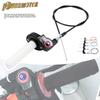 7/8"22mm Motorcycle Quick Twist Gas Throttle Handle Grips With Throttle Cable 1200mm DirtBike Motocross ATV Modified Accessories Throttles 2