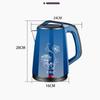 2.3L Heat Preservation Electric Kettle Household Anti-dry-burning Large-capacity Kettle Double-layer Anti-scalding Stainless Steel Kettle