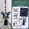 DIY Butterfly Brocade Pendant Kit - Handmade Car Accessory & Dragon Boat Festival Souvenir