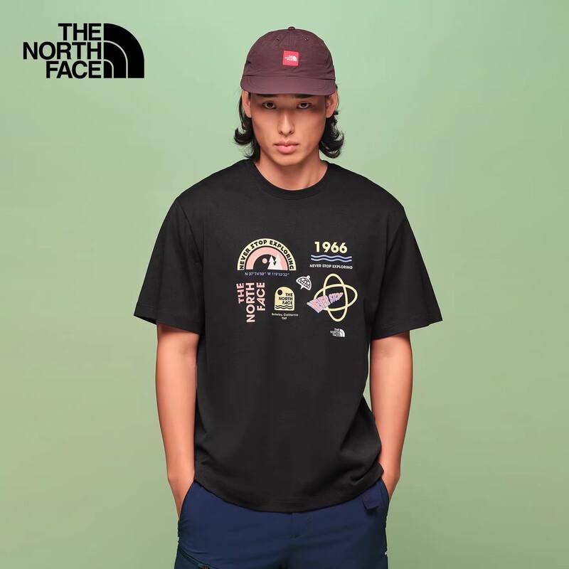 The North Face Unisex Printed Short-Sleeve Outdoor T-Shirt XL